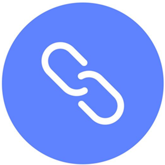 chain link or connection icon. chain link or connection icon.